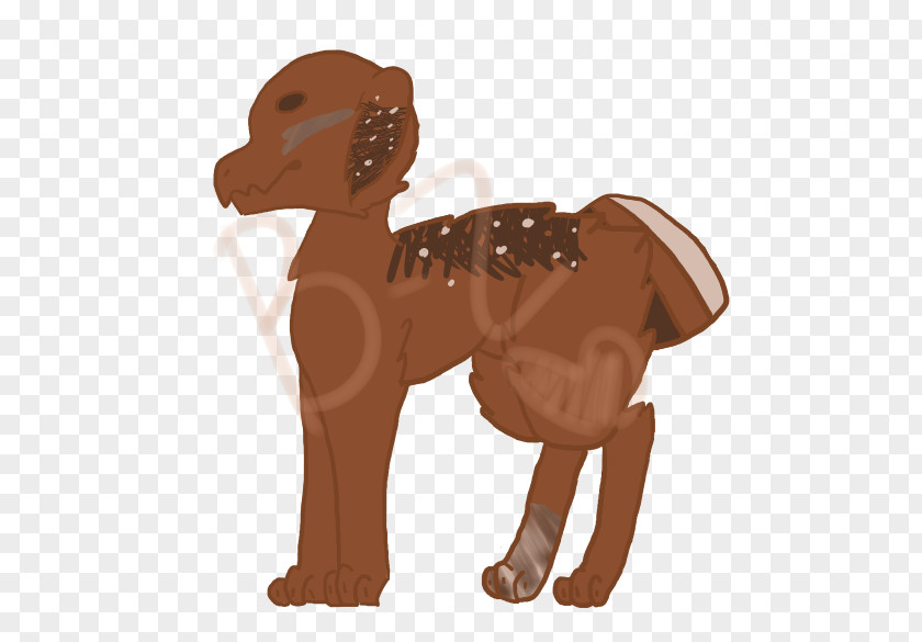 Chocolate Mousse Dog Horse Animal Animated Cartoon PNG