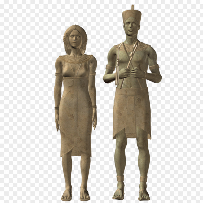 Egyptian Statues Ancient Egypt Old Kingdom Of Sculpture PNG