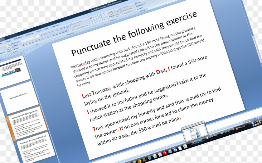 Punctuation Day Business Journal Page Layout Material 0 PNG