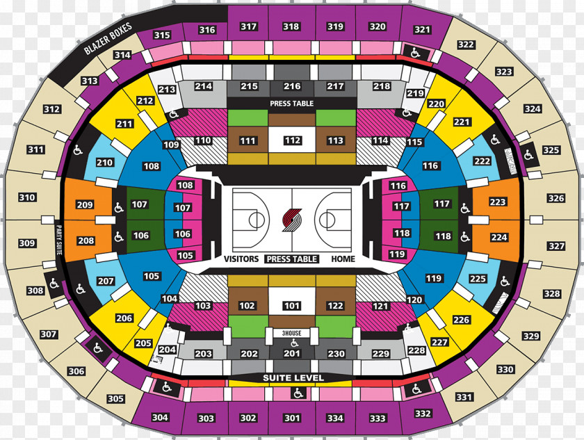 Ticket Concert Moda Center Portland Trail Blazers NBA Playoffs Rose Quarter PNG