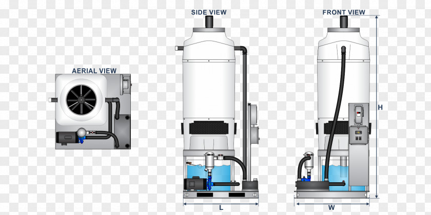 Water Product Design Machine PNG