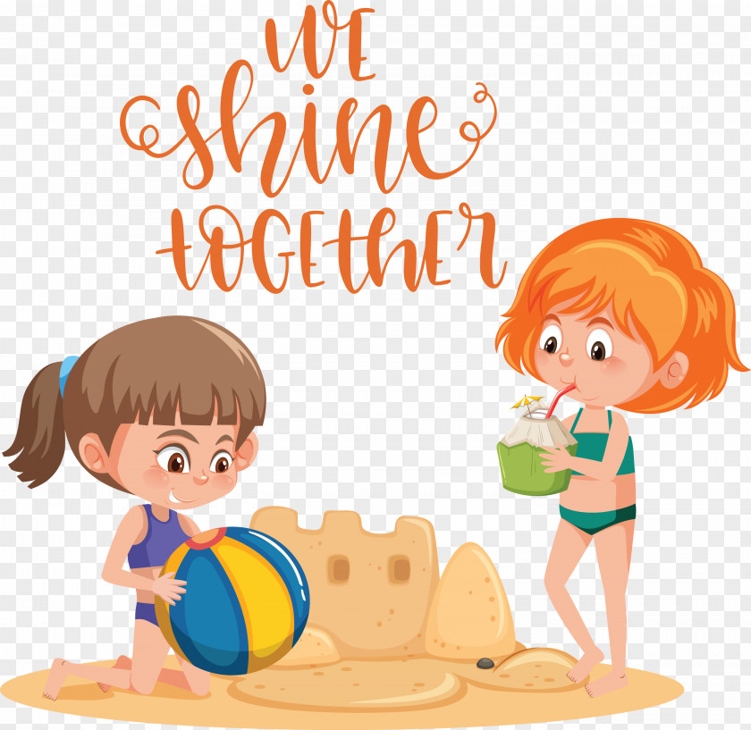 We Shine Together PNG