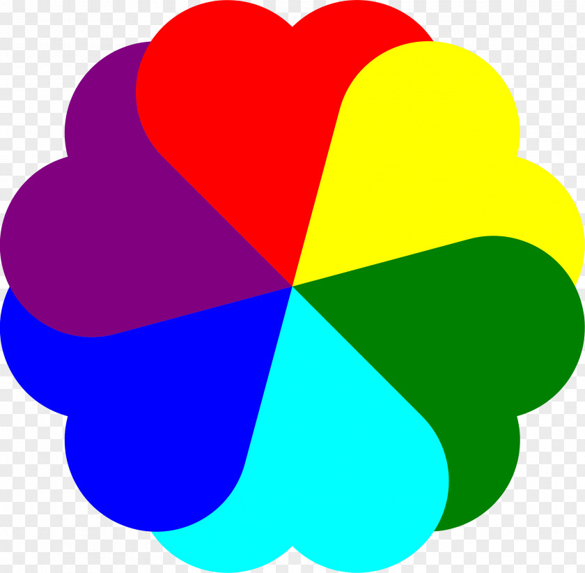 Double Rainbow Heart Clip Art Openclipart Vector Graphics Color PNG