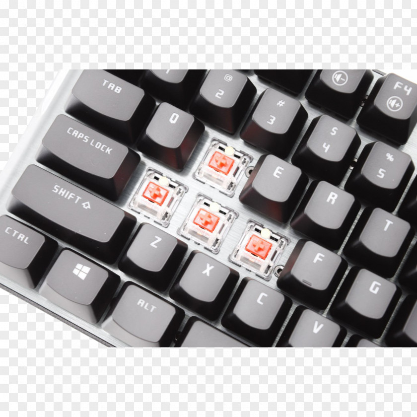 Gaming Keyboard Computer Space Bar Numeric Keypads Keypad SteelSeries Apex M750 Français PNG