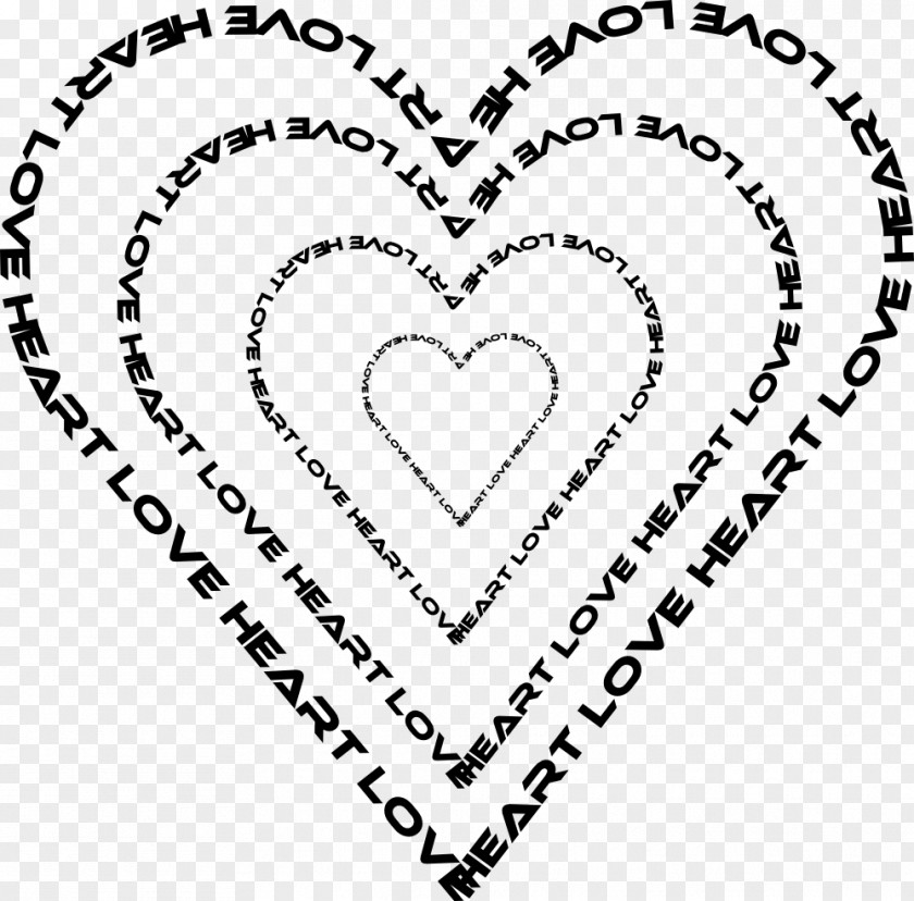Hearts Black And White Valentines Day Coloring Book Heart Gift Clip Art PNG
