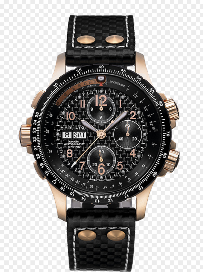 Khaki Hamilton Watch Company Amazon.com Chronograph Automatic PNG