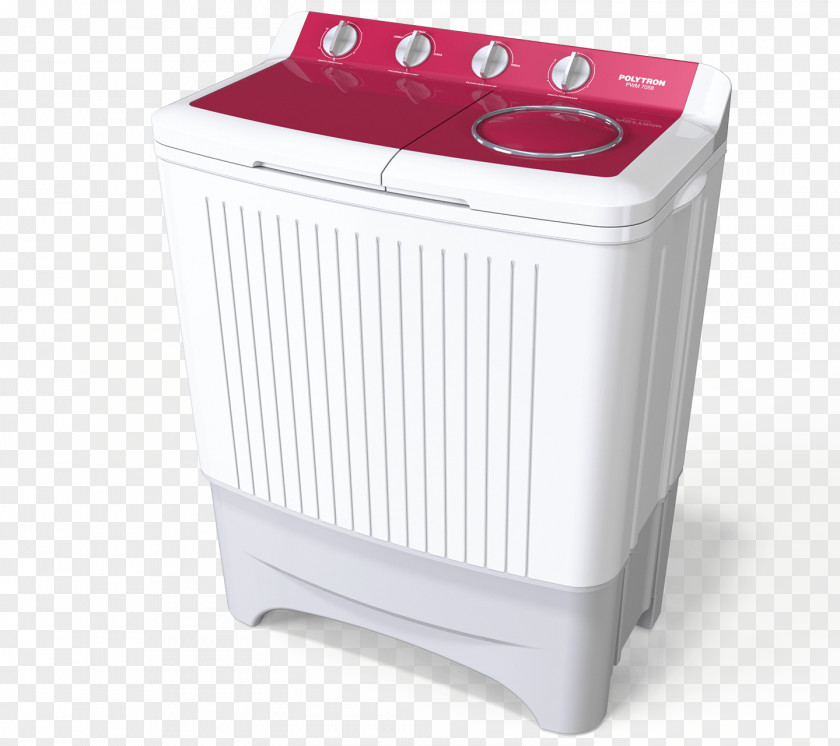 Red Top Loading Washing Machine Machines East Jakarta Pulse-width Modulation Cahaya Jaya Polytron PNG