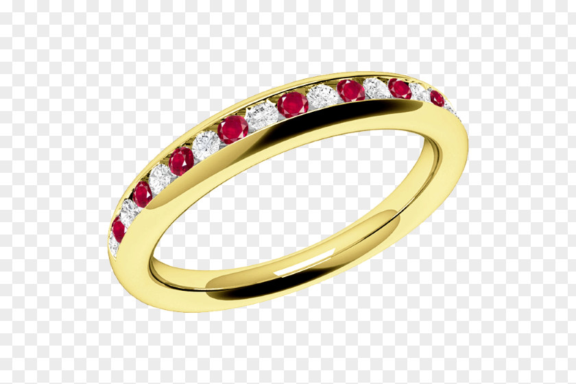 Ruby Sapphire Ring Diamond Brilliant PNG
