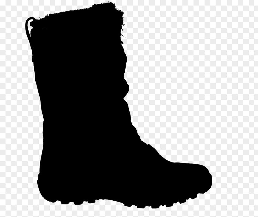 Shoe Boot Walking Clip Art Black M PNG