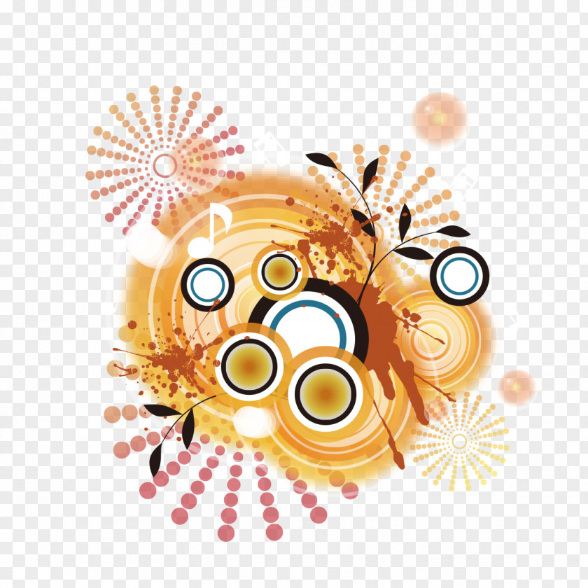 Abstract Reality Style Circle Clip Art PNG