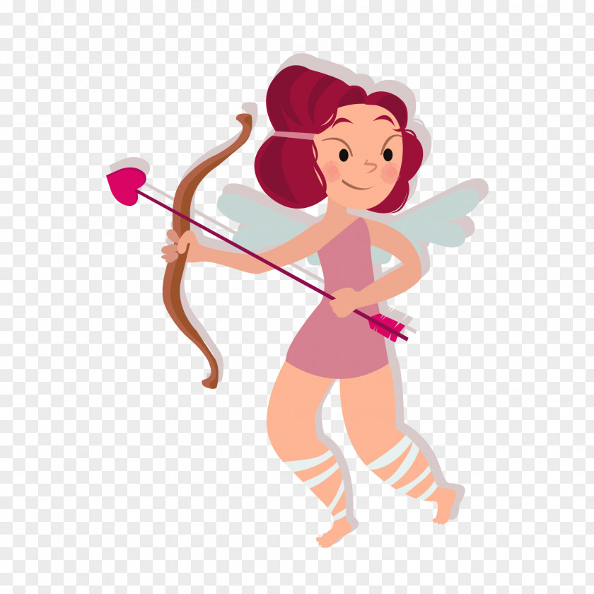 Cartoon Cupid Vector Clip Art PNG