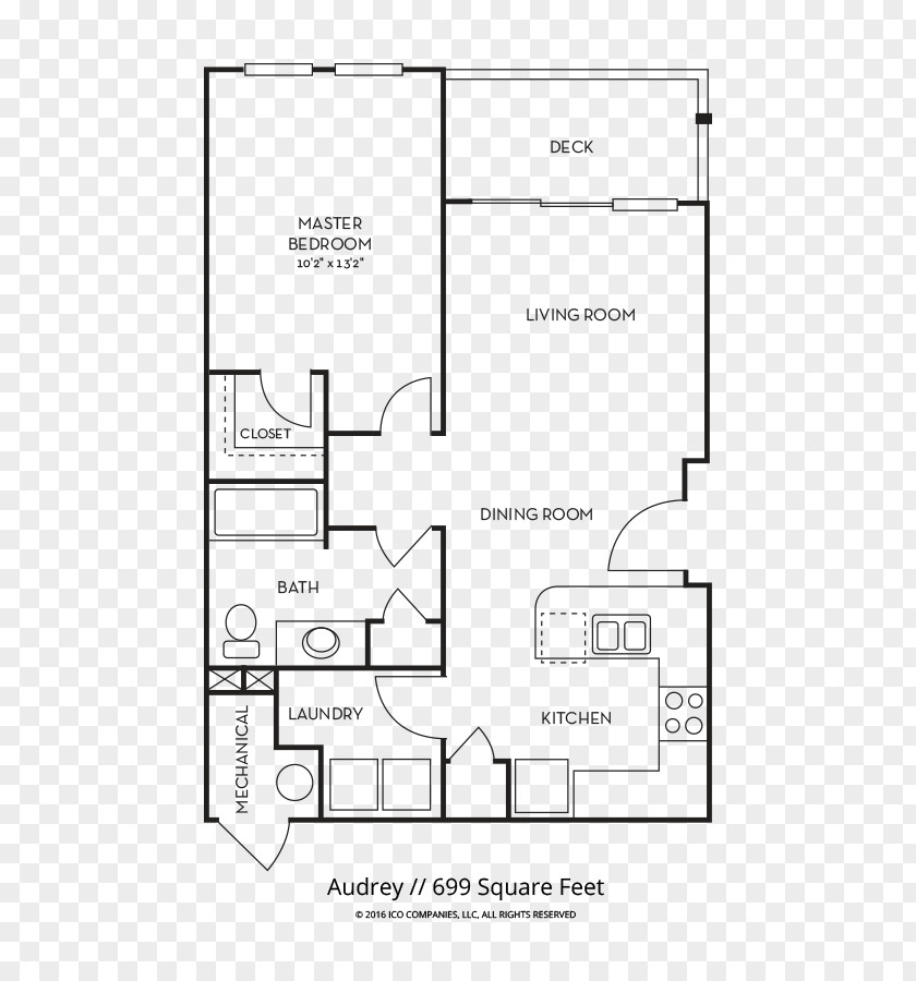 Floor Plan ICO District West Jordan Apartment PNG