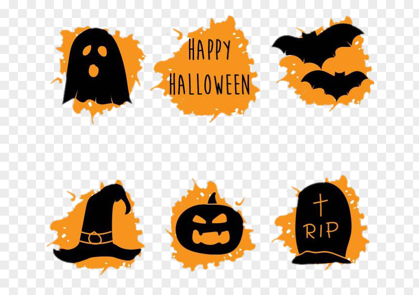 Horror Pumpkin Halloween Costume Mask Clip Art PNG