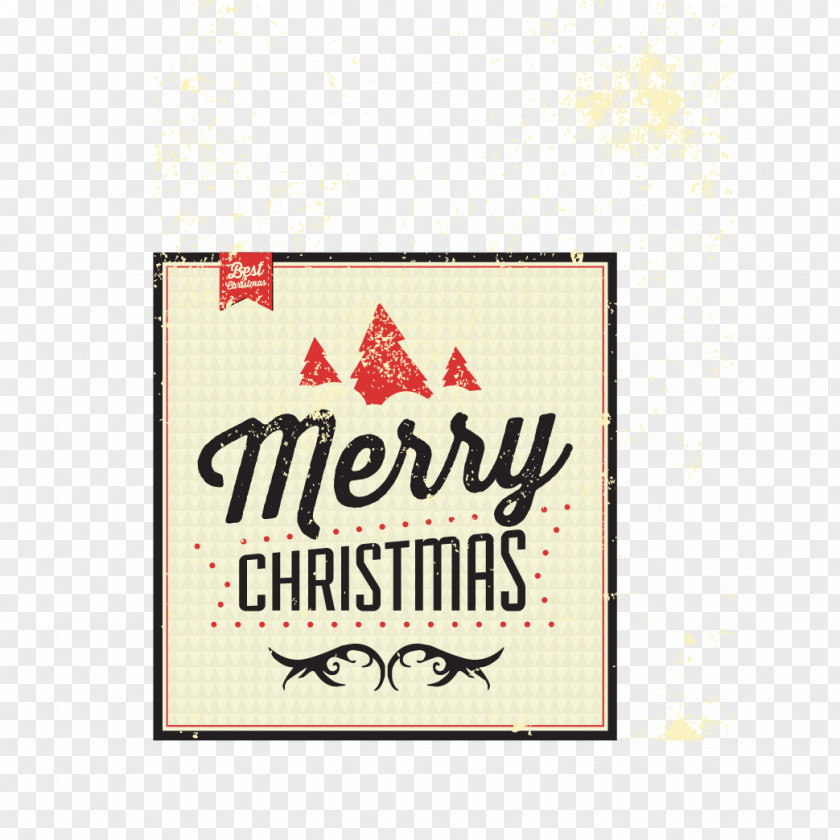 Merry Christmas Card Greeting PNG