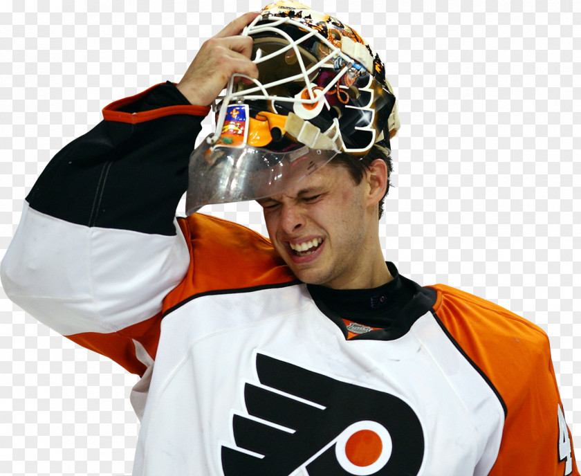 Sport Flyers Martin Biron Ice Hockey Goaltender Mask Personal Protective Equipment American Football Gear PNG