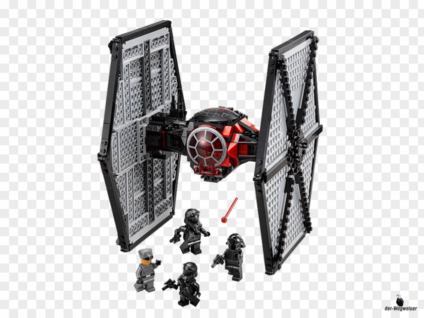 Star Wars LEGO 75101 First Order Special Forces TIE Fighter Lego Wars: The Force Awakens PNG