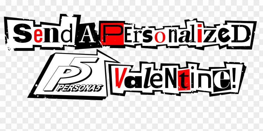 Valentine Persona 5 PlayStation 3 4 Valentine's Day Font PNG