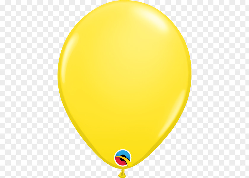 Balloon Yellow Color Party Birthday PNG