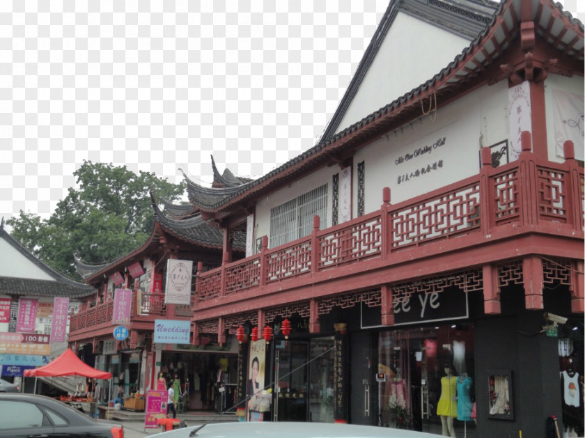 Shanghai Town Building Five U65b9u5854u56ed Ancient Sijing U67abu6cfeu53e4u9547 Nanxiang PNG