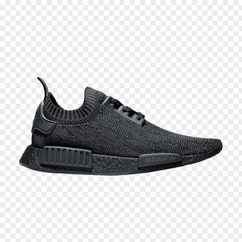 Size 10.0 Adidas Mens NMD R1 Triple BlackAdidas Nmd Pitch Black Shoes Core // S80489 'Triple Reflective' Sneakers PNG
