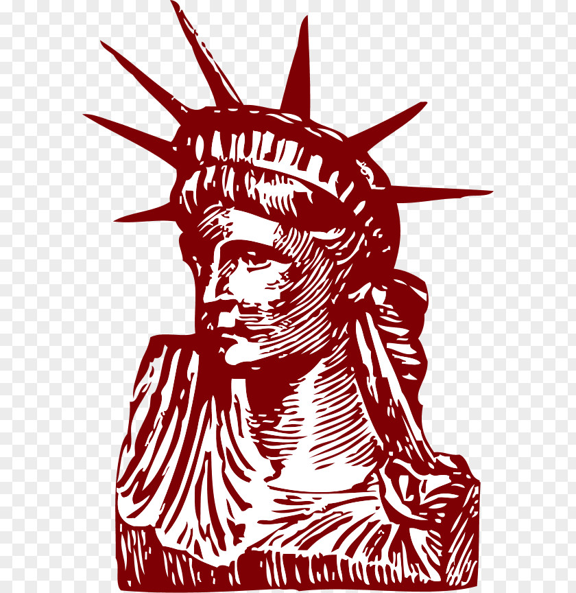 Statue Of Liberty Art Drawing Clip PNG