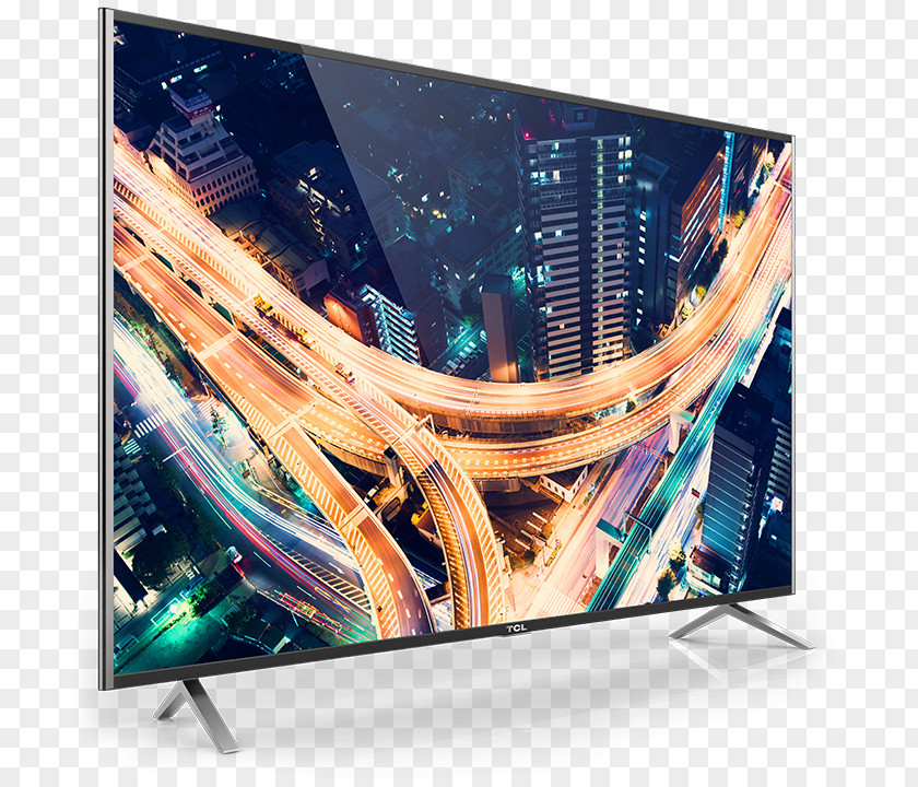 Ultra Thin Led Tv Ultra-high-definition Television 4K Resolution TCL Corporation Smart TV PNG