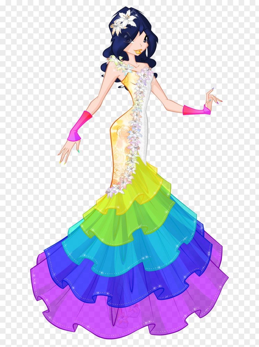 Dress Gown Dance Character Fiction PNG