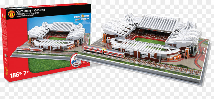 Old Trafford City Of Manchester Stadium United F.C. Puzz 3D Jigsaw Puzzles PNG