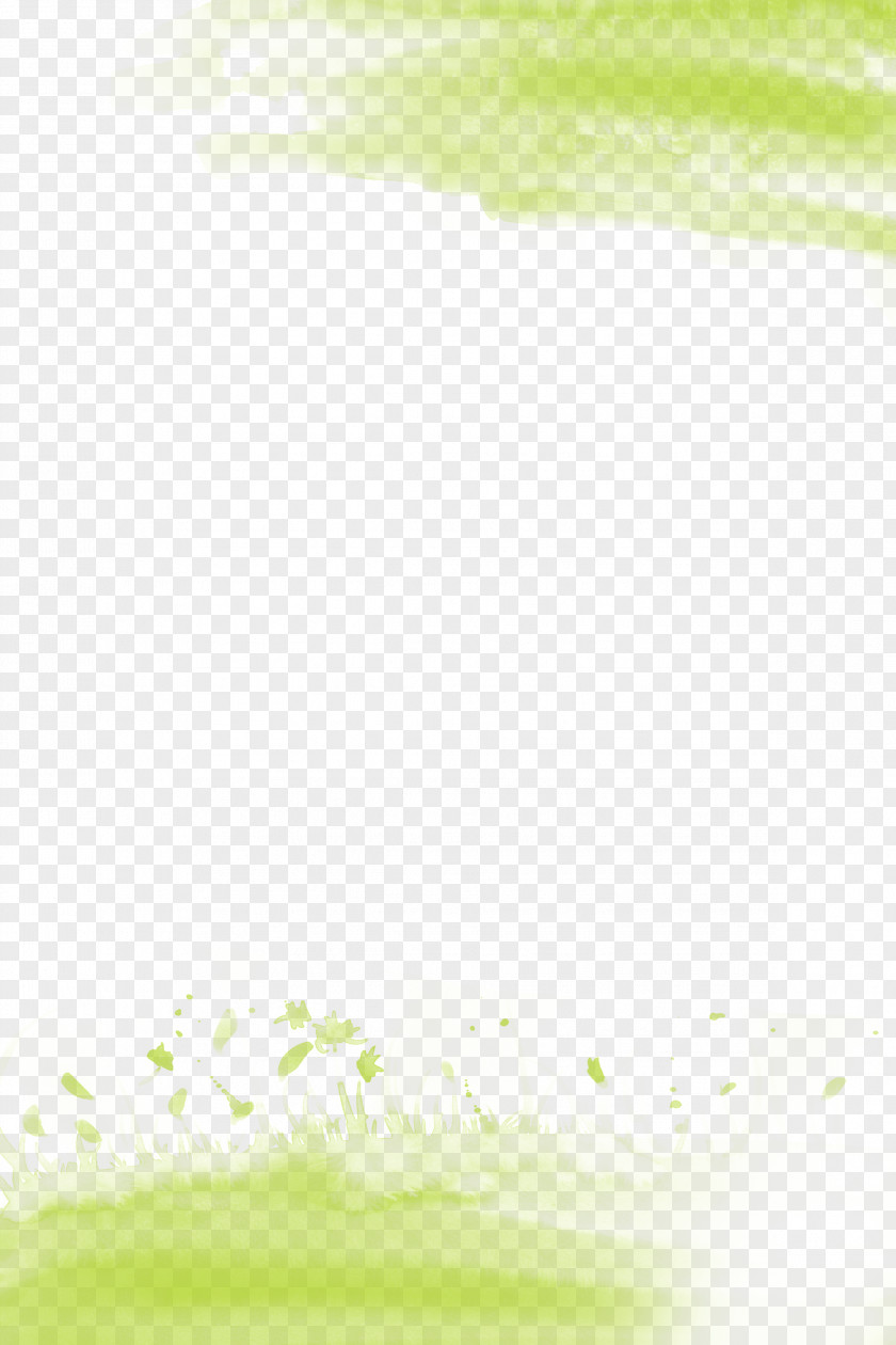 Posters Watercolor Green Background Chroma Key Poster Painting PNG