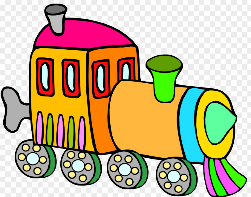 Train Toy Transport Animated Film Clip Art PNG