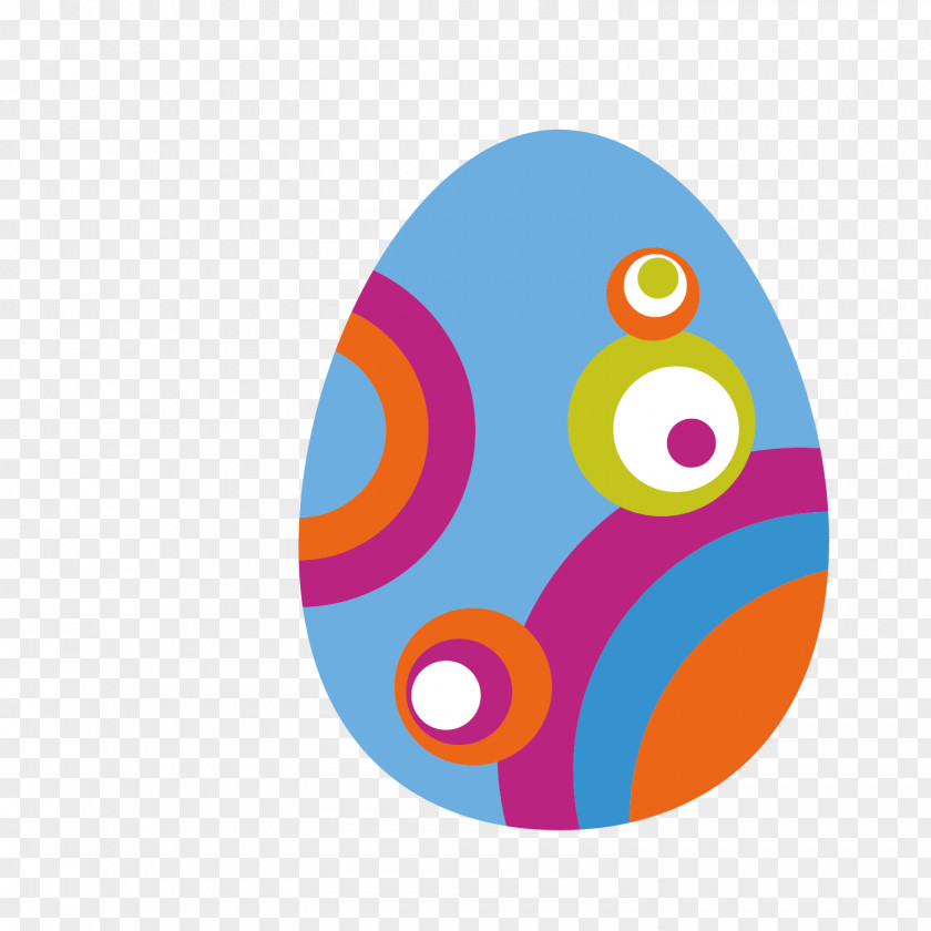 Creative Easter Painted Eggs Chicken Egg PNG