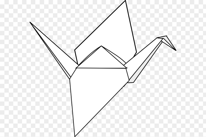 Origami Cliparts Crane Paper Orizuru PNG