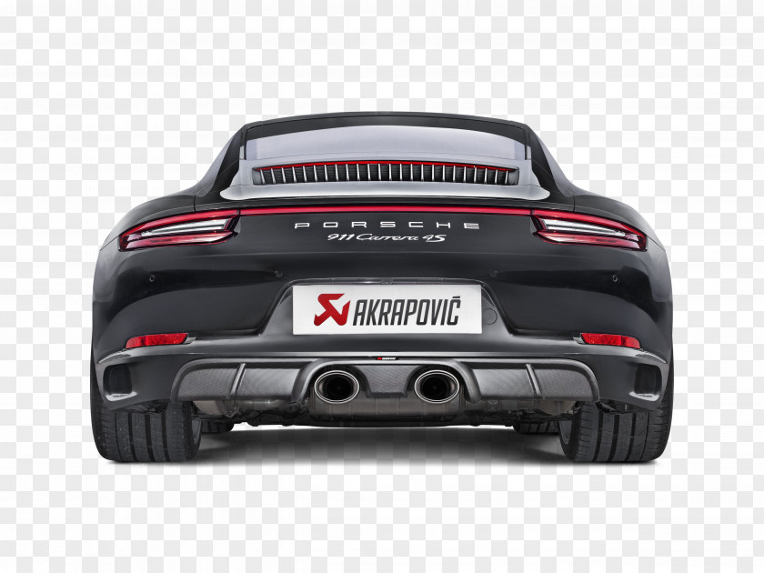 Porsche 911 GT3 Exhaust System 930 2016 PNG