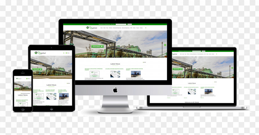 Web Design Responsive Development PNG