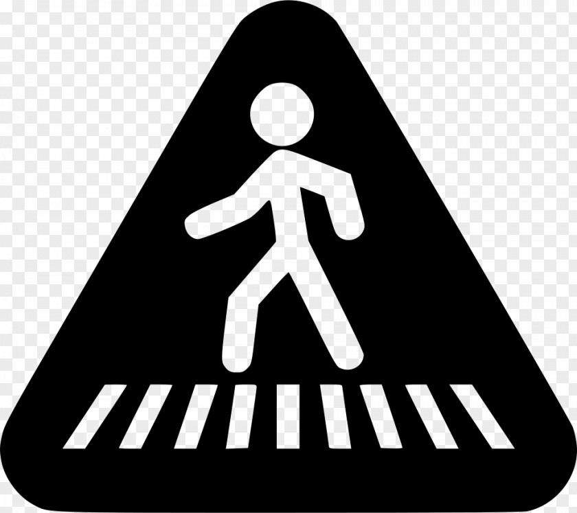 Animation Pedestrian Crossing Traffic Sign PNG