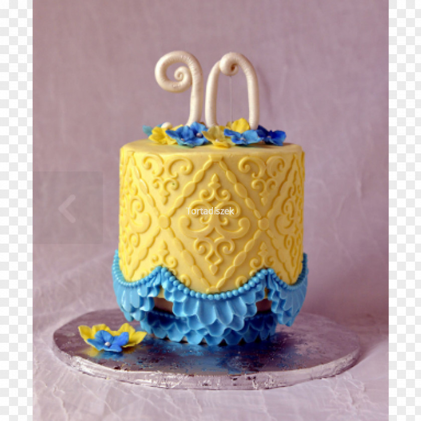 Cake Buttercream Birthday Decorating Royal Icing Cobalt Blue PNG