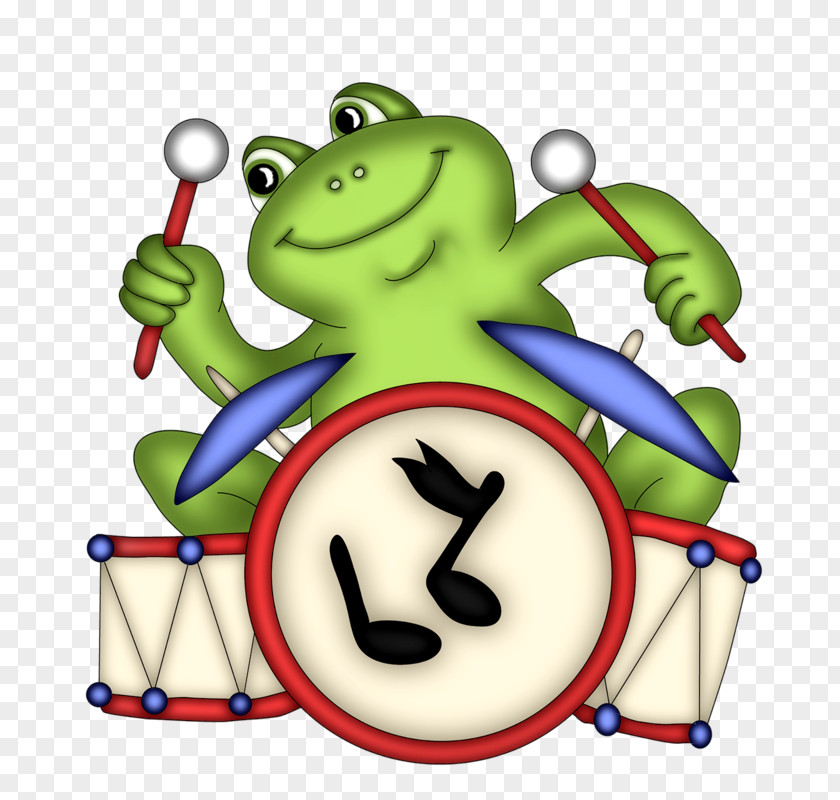 Cartoon Music Download Frog PNG