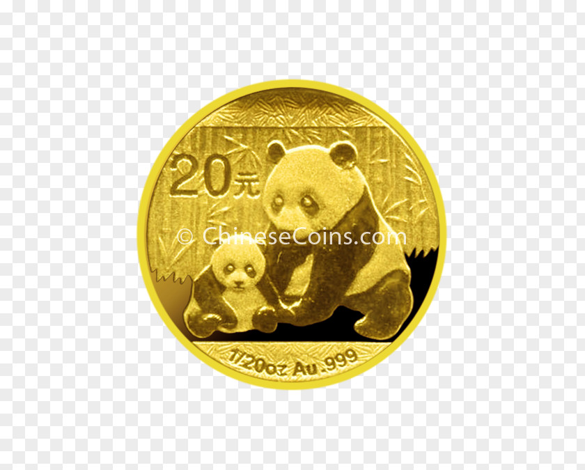 Coin Proof Coinage Chinese Gold Panda Silver PNG