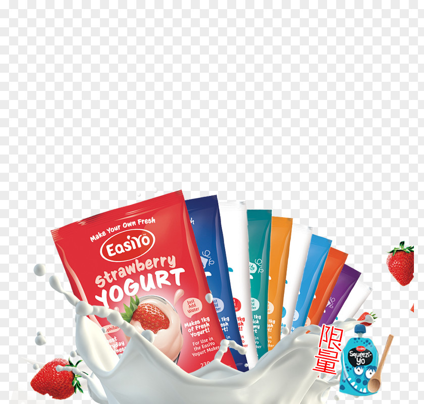 Fruit Yogurt Flavors Flavor Strawberry Auglis PNG