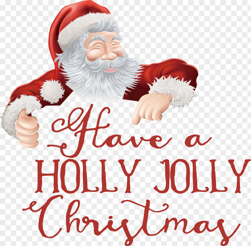 Holly Jolly Christmas PNG