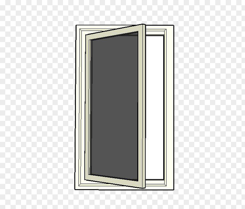 Single Door Painted Glass Window Glazing PNG