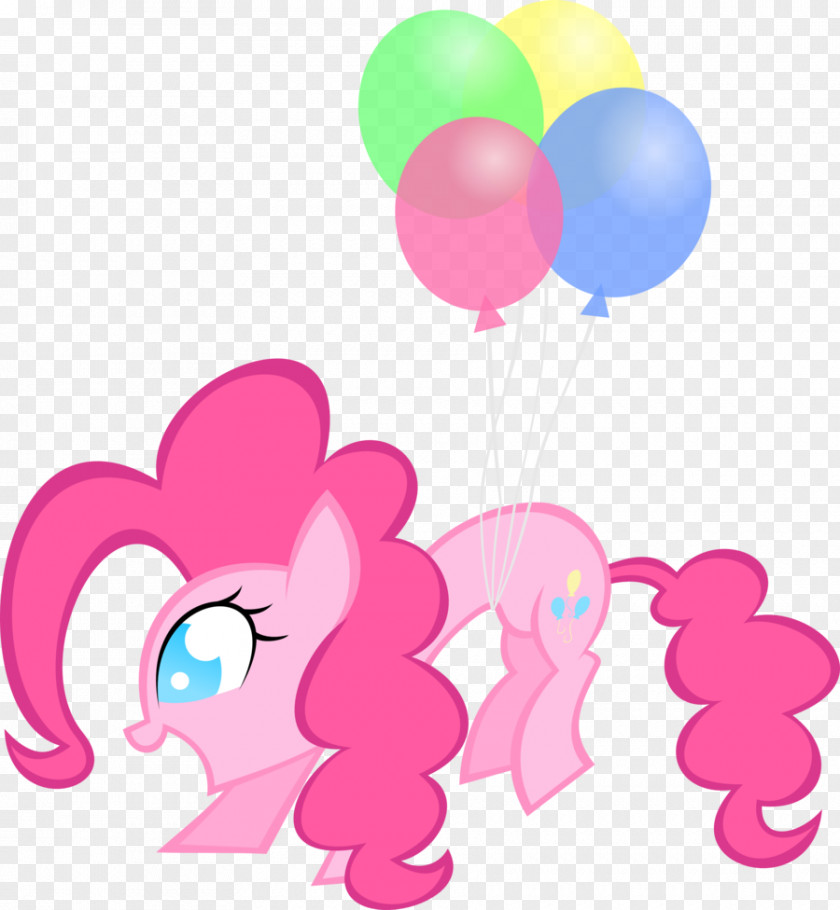 Unicorn Birthday Pinkie Pie Balloon Pony PNG
