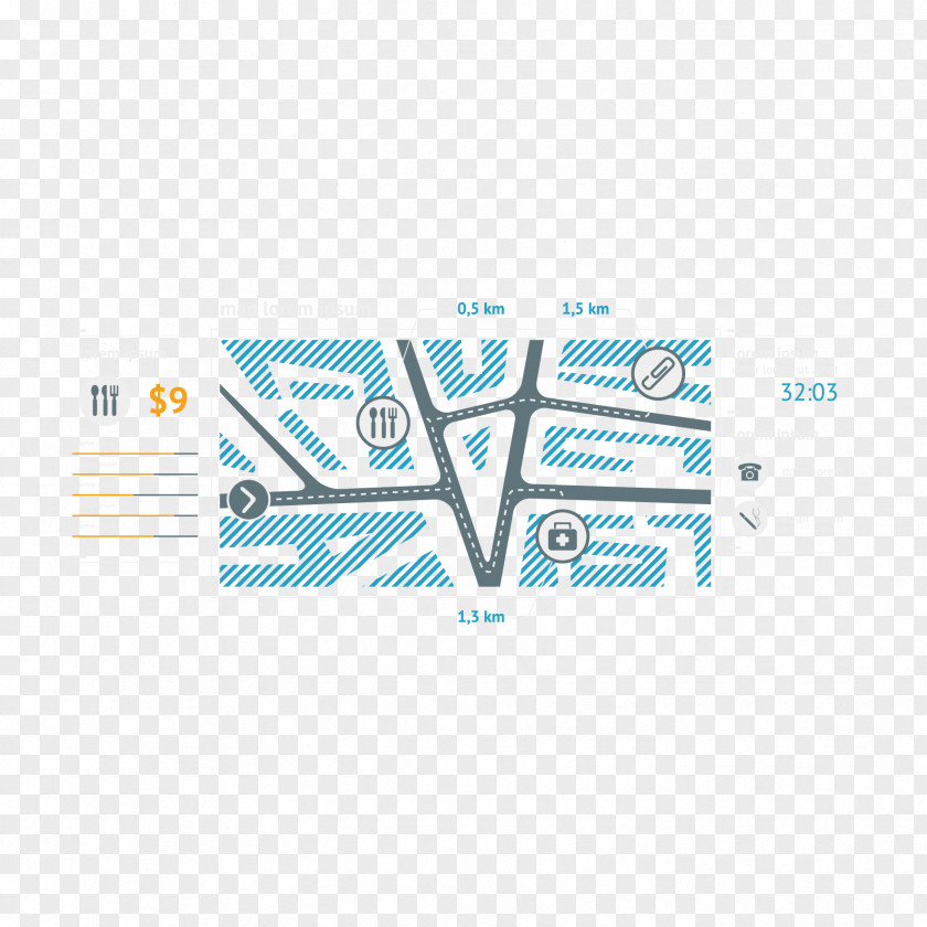 Vector Map Decoration Euclidean Icon PNG