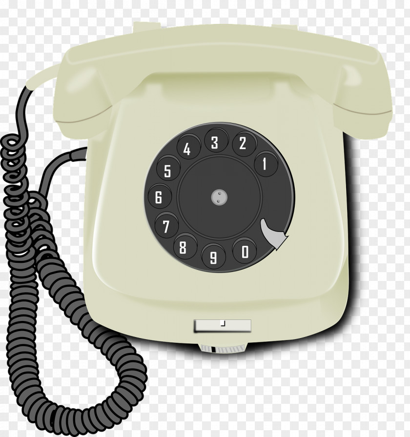White Phone Telephone Clip Art PNG