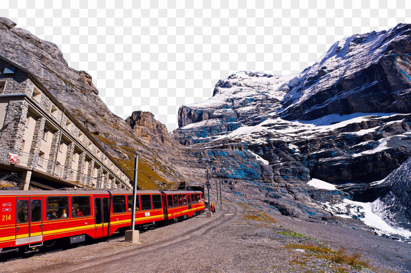 Famous Jungfrau Switzerland Tourism Jungfraujoch Eiger Glacier Kleine Scheidegg Interlaken PNG