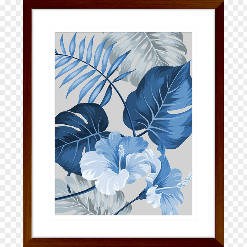 Hibiscus Work Of Art Printmaking Painting Picture Frames PNG