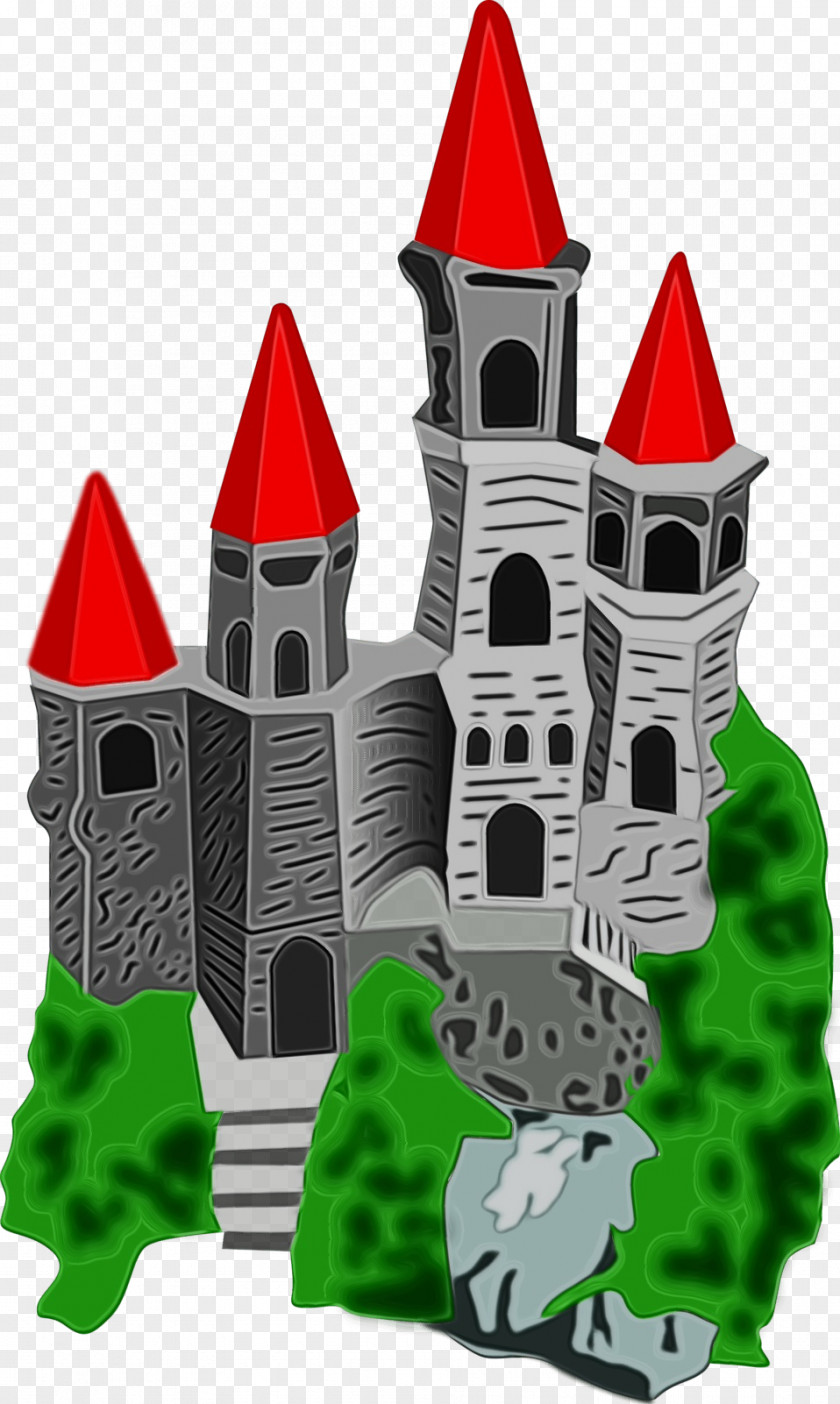 Architecture House Landmark Green Clip Art Property Castle PNG