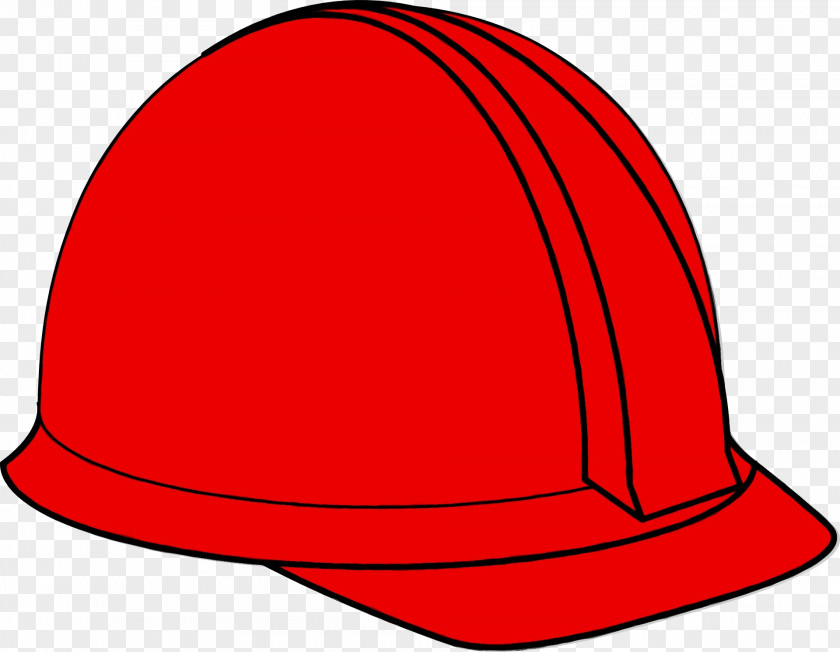 Clothing Red Line Hat Personal Protective Equipment PNG