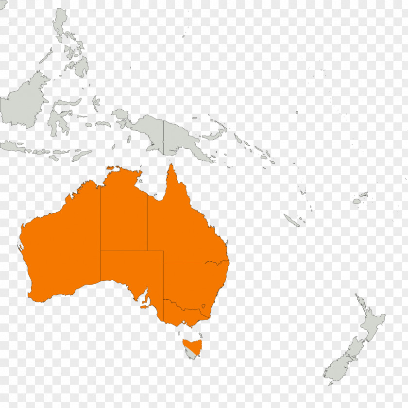 Creative Kites Australia Mapa Polityczna Blank Map PNG