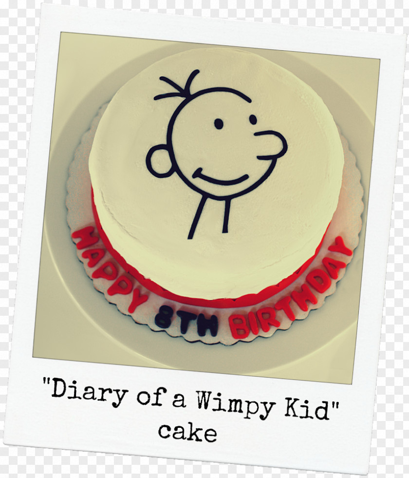 Fondant Cake Torte Birthday Frosting & Icing Diary Of A Wimpy Kid Decorating PNG